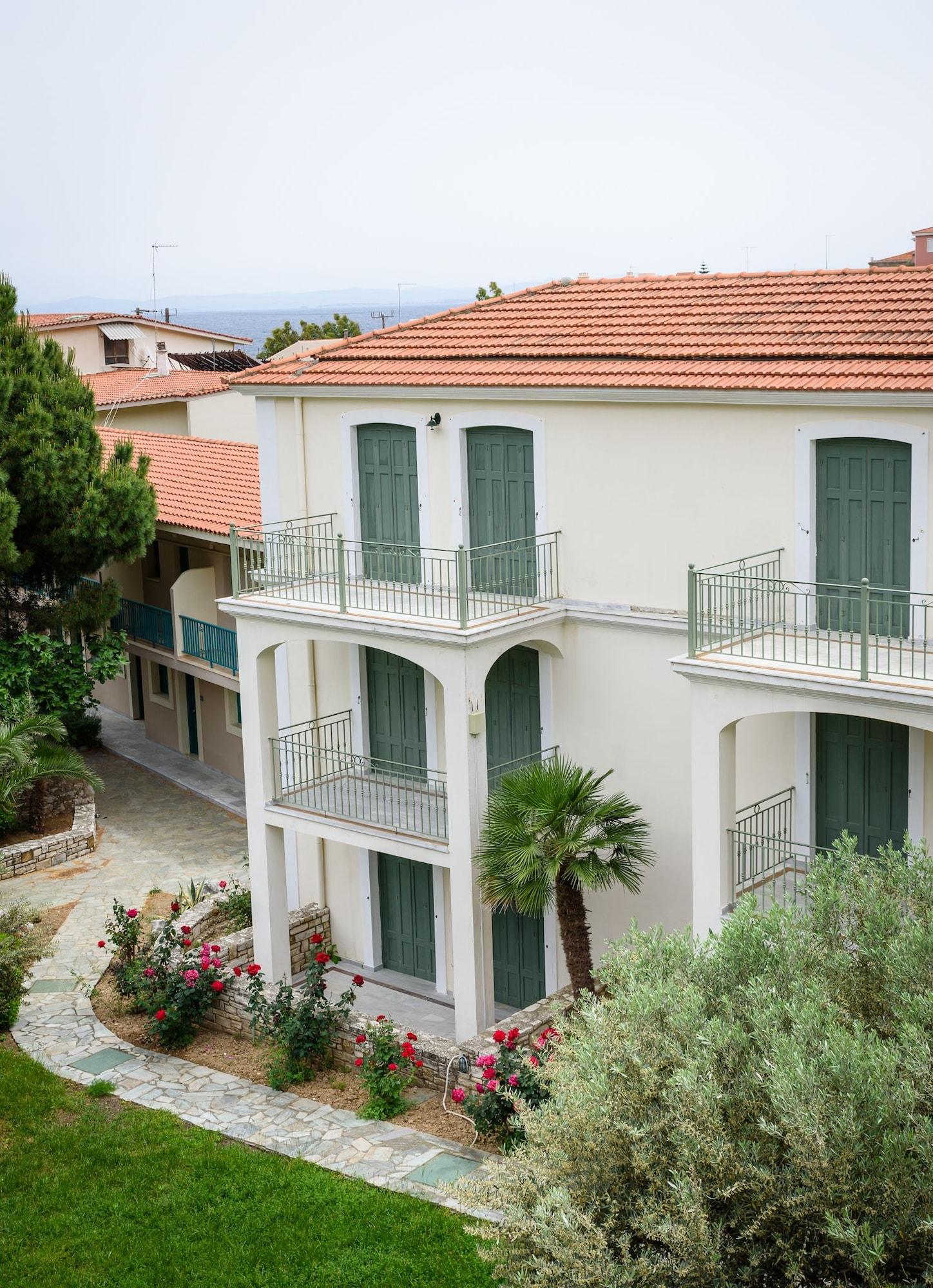 Kyveli Hotel Apartments Vrontados Luaran gambar